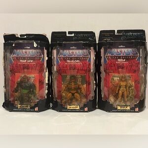 Vintage 2000 MASTERS OF THE UNIVERSE MOTU Commemorative Series Figure Lot Of 5